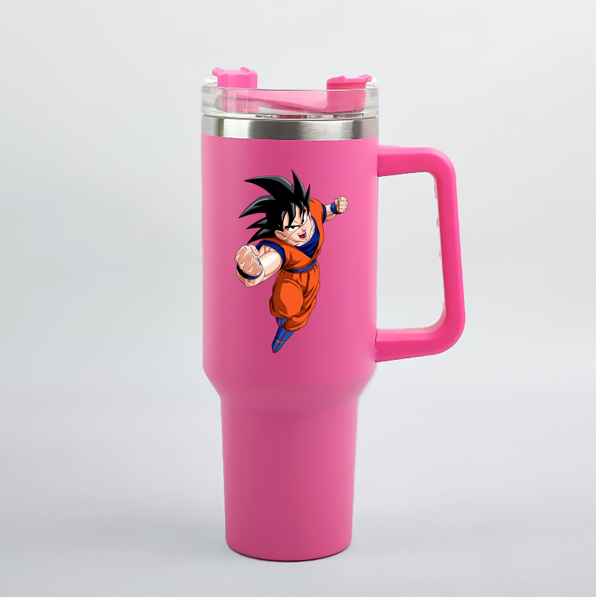 （画像用） ドラゴンボール 孫悟空（そん ごくう）Son Goku カカロット DRAGON BALL Kakarotto 1200mL車用タンブラー（カラープリント）